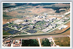 Aerial View, Johnson Space Center, Huston, Texas, VTG PC