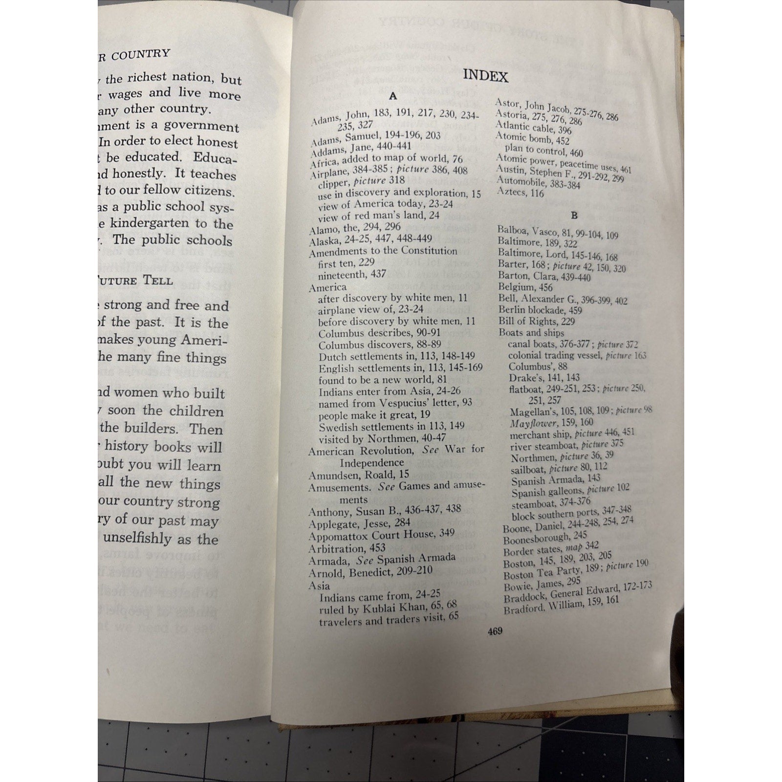 THE Story Of our Country Hardcover LN Row Peterson & Co 1956