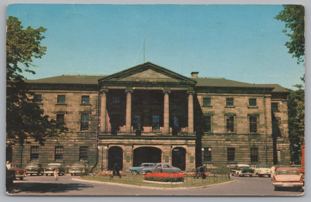 Provincial Building, Charlottetown, Prince Edward Island, Vintage Post Card.