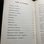 VTG 1962 Residential Appraisal Guide Booklet Society Of Residential Appraisers