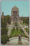 University Park And War Memorial Building, Indianapolis, Indiana, USA, Vintage Post Card