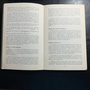 VTG 1962 Residential Appraisal Guide Booklet Society Of Residential Appraisers