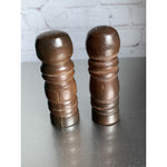 Vintage MCM Wood Salt & Pepper Shaker Classic Japan