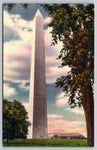 Washington Monument, Washington DC, USA, Vintage Post Card