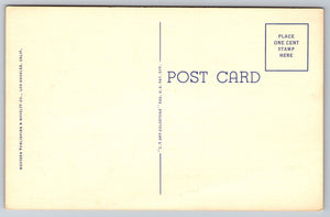 University California, Los Angeles, Westwood Hills,Vintage Post Card