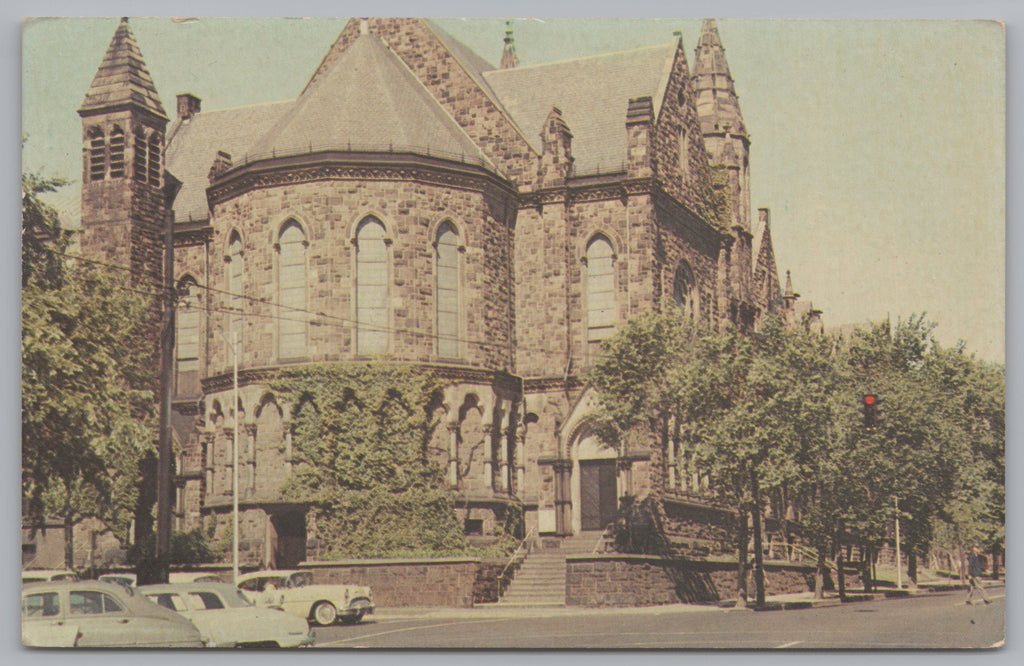 Battell Chapel, Yale University, New Haven, Connecticut, USA, Vintage Post Card.