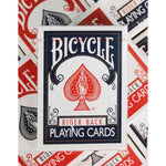 Bicycle Rider Back Playing Cards, Standard Index, Premium, 2 Pack-Red & Blue