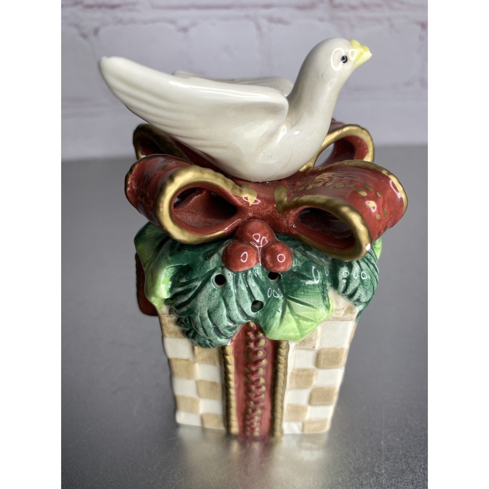 Vintage Fitz & Floyd Dove Gift Pepper Shaker -Read Description
