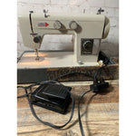 Montgomery Ward Signature Sewing Machine W/Original Presser Foot-Tested Works!