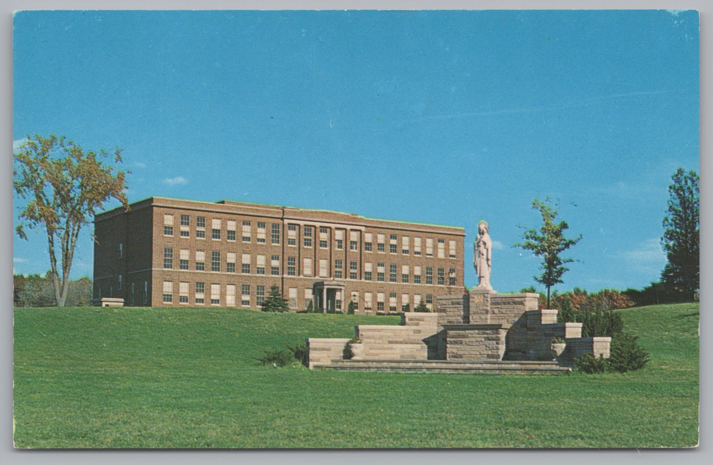 Sullivan Hall, Liberal Arts Building, Merrimack College, Andover, Massachusetts, VTG PC