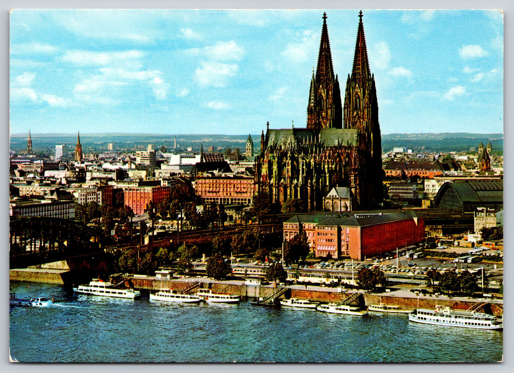 KÖLN AM RHEIN, Vintage Post Card