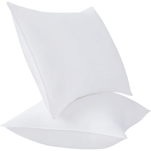 Pillows 2 Pack Premium Down Alternative Hotel Pillows, Standard Size White