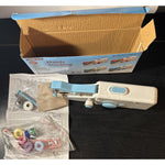 Cordless Handheld Sewing Machine Handy Stitching Blue Portable Battery Operated