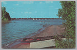 Scenic Picture Of Clear Lake, Iowa, USA, Vintage Post Card