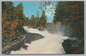 Ragged Falls, Oxtongue River, Algonguin Park, Ontario, Canada, VTG PC
