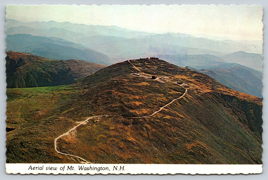 Summit of Mt. Washington, New Hampshire, USA, Vintage Post Card