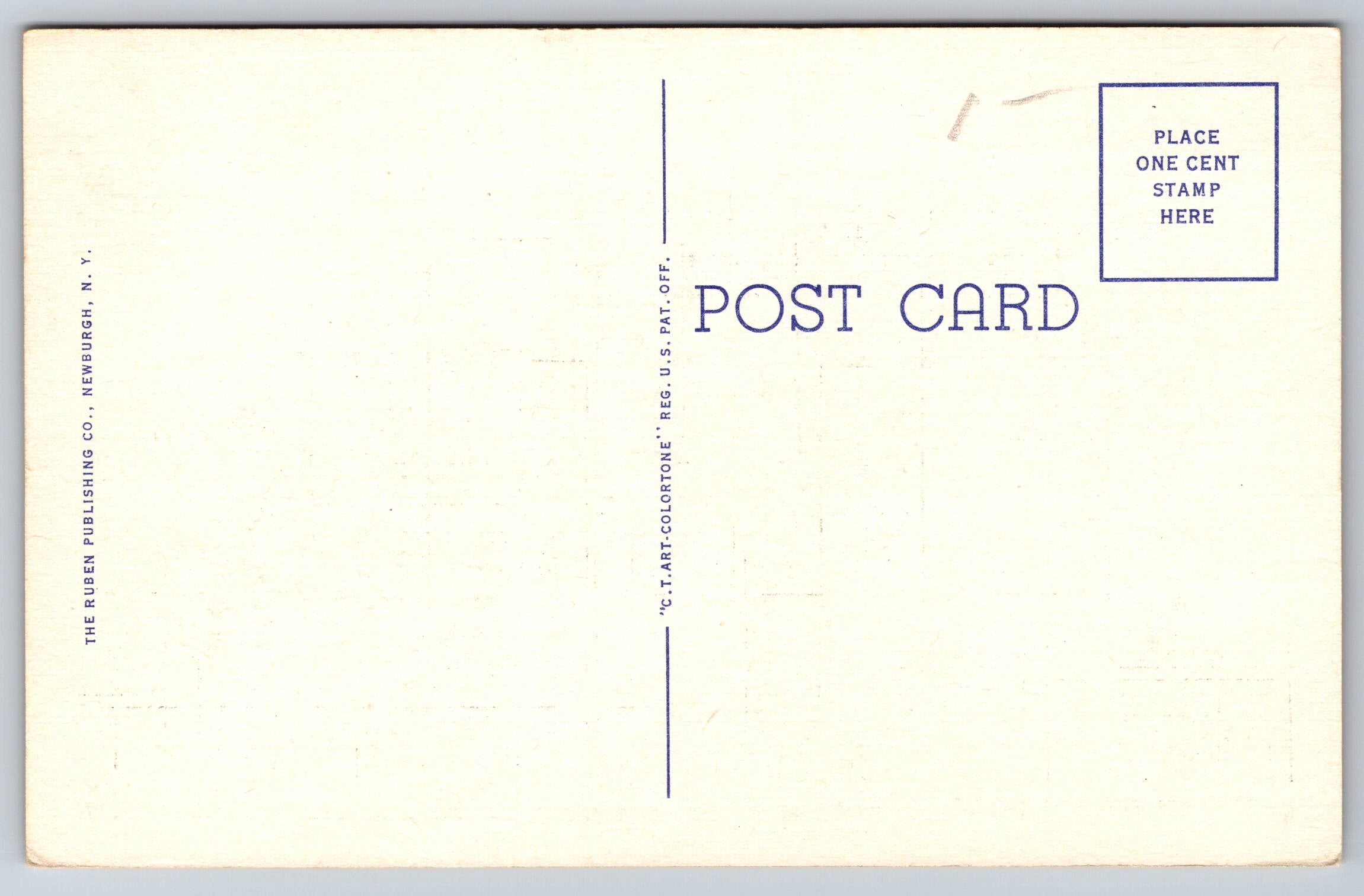 Court House, Poughkeepsie, New York, USA, Vintage Post Card