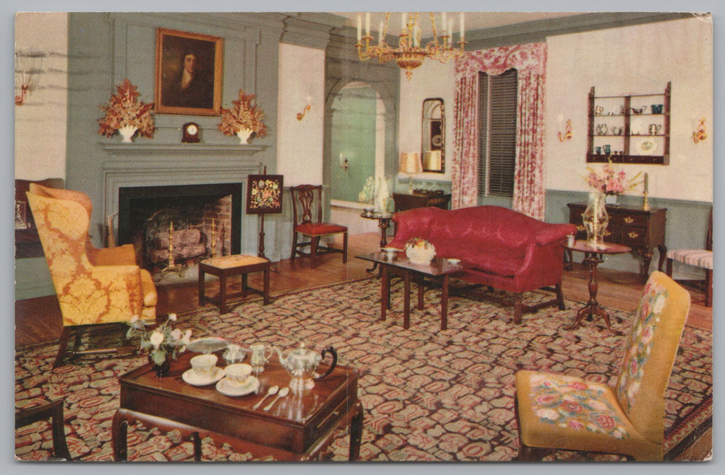 Craft House, Williamsburg, Virginia, Authentic Williamsburg Restoration Reproductions, VTG PC.