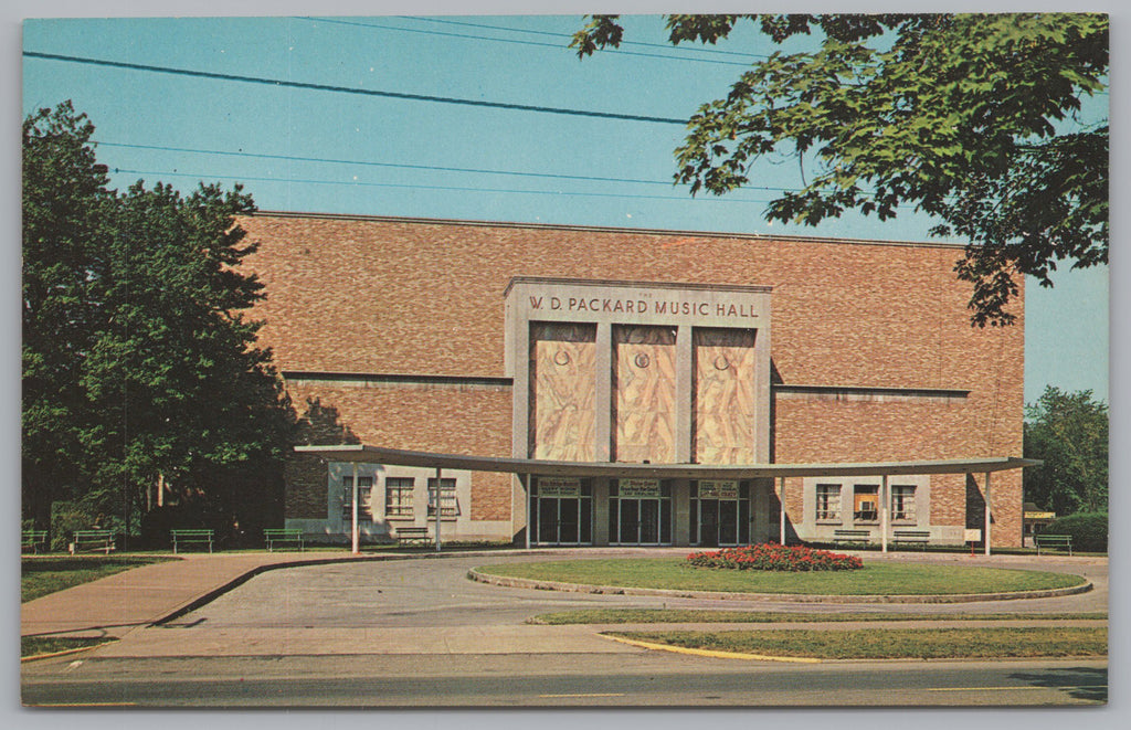 The WD Packard Music Hall Theatre, Warren, Ohio, Vintage PC
