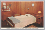 President Roosevelts Bedroom, Little White House, Warm Springs, GA VTG PC