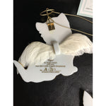 Bradford Editions Purr-fect Little Angels Ornaments (3) Tiger, Socks & Snowy