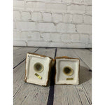 Vintage Ceramic Owls on a Tree Branch Salt & Pepper Shakers- Taiwan 1970’s