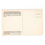 Lehr’s Greenhouse Restaurant & Florist, San Francisco CA Vintage PC