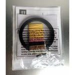 Dimensions Winking TONGUE OUT EMOJI Mini Counted Cross Stitch Kit 3" NEW Sealed