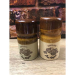 Vintage Ceramic Glazed Fabulous Las Vegas Salt & Pepper Shakers