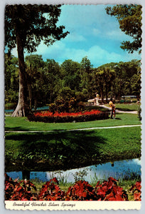 Florida, Sliver Springs, Vintage Post Card