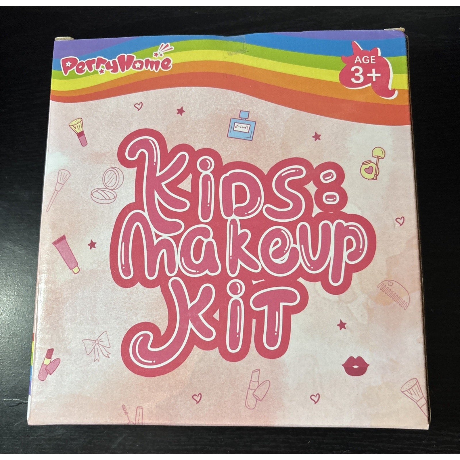PERRYHOME Cute Kids Makeup Set Unicorn Washable Makeup Kit for Girls Age 3+