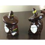 Vintage Mexican Siesta w/Sombrero's Salt & Pepper Shakers