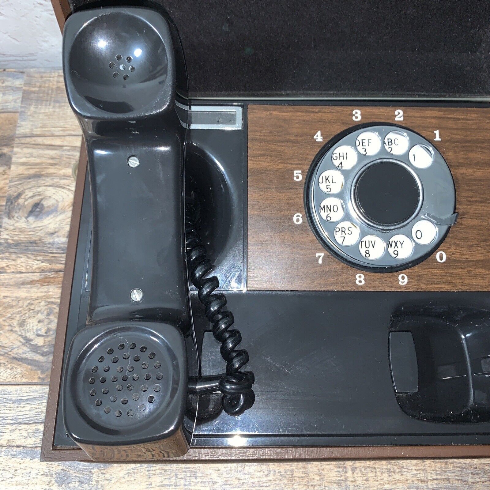 Vintage Deco-Tel Northern Telecom Rotary Telephone Landline Executive Hidden
