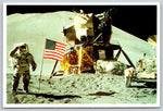 Johnson Space Center, Huston Texas, Vintage Post Card