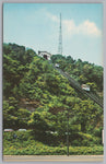 Monongahela Inclined Plane, Pittsburgh, Pennsylvania, Vintage Post Card.