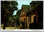 Duke Of Gloucester Street, Williamsburg, Virginia, VTG PC