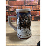Vintage Budweiser Anheuser-Busch Clydesdale Collector Series Stein 1989