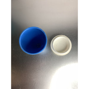 Vintage MCM Blue Plastic Pepper Shaker Retro-Replacement