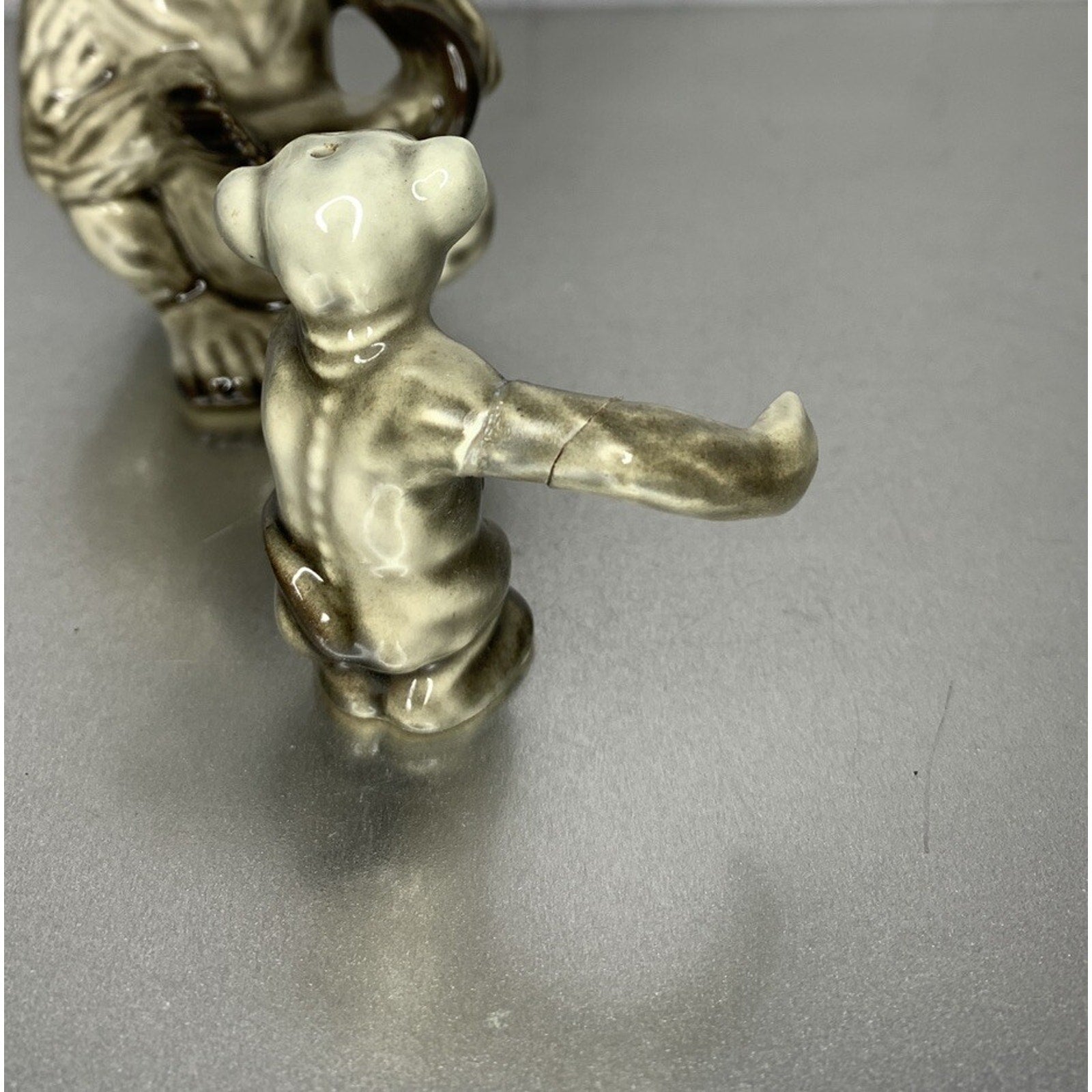 Vintage Art Studio Monkey & Baby Salt & Pepper Shakers USA-Read Description