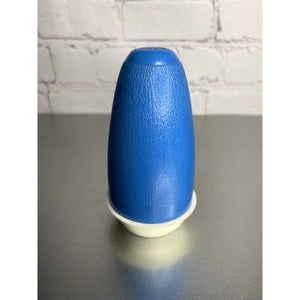 Vintage MCM Blue Plastic Pepper Shaker Retro-Replacement