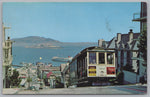 Cable Car, Hyde Street, San Francisco, California, Vintage Post Card.