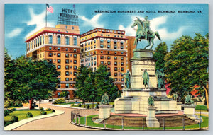 Washington Monument Hotel Richmond, Richmond, Virginia, PC