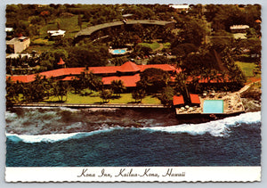 Kona Inn, Kailua Kona, Hawaii, Vintage Post Card