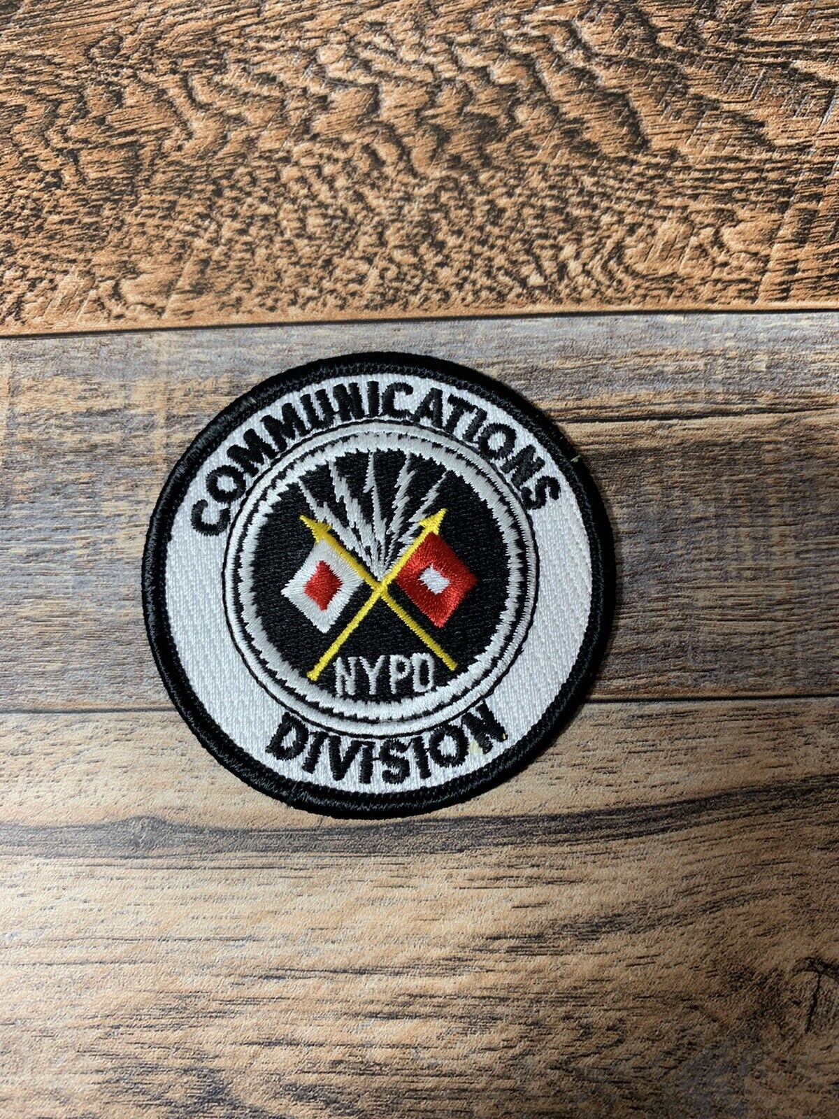 Vintage Communications Division NYPD Patch-NOS