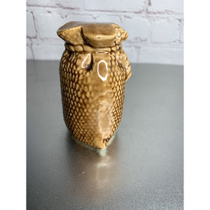 Vintage Ceramic Burlap Sack O’ Salt Shaker Country Farm Rustic Replacement