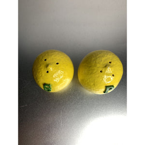 Vintage Florida Lemons Salt & Pepper Shakers Citrus Souvenir
