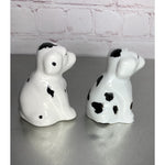 Vintage Dalmatian Dogs Salt & Pepper Shakers Ceramic