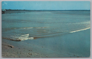 The Tidal Bore Of The Petitcodiac River, Moncton Canada PC