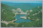 Sylvan Lake, Black Hills, South Dakota, USA, Vintage Post Card.