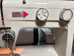 Vintage Montgomery Ward Signature Sewing Machine UHT J260F – Tested & Working | Classic Mid-Century Power & Design